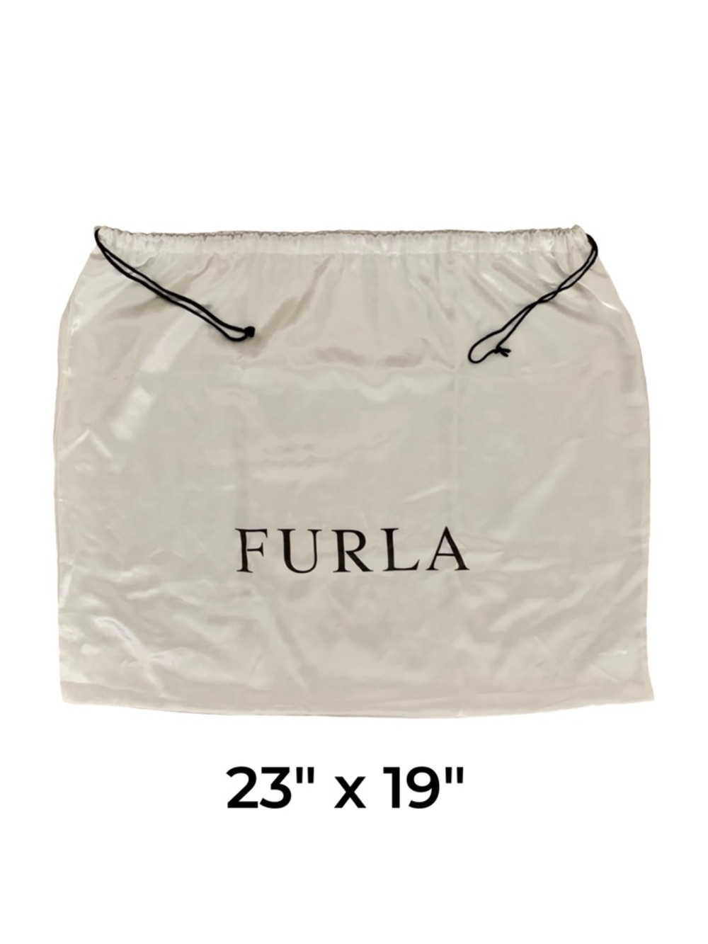 FURLA drawstring dust bag protection  23" x 19"